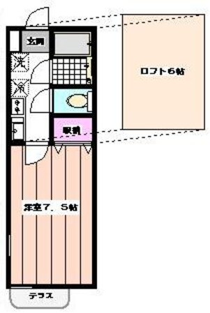 ヴィラアンジェの物件間取画像